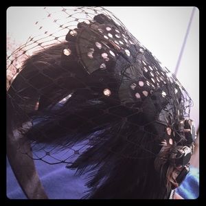 Large fascinator-style headband